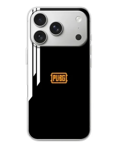 Чехол для iPhone 17 Pro с картинкой «PUBG — вертикальные линии»