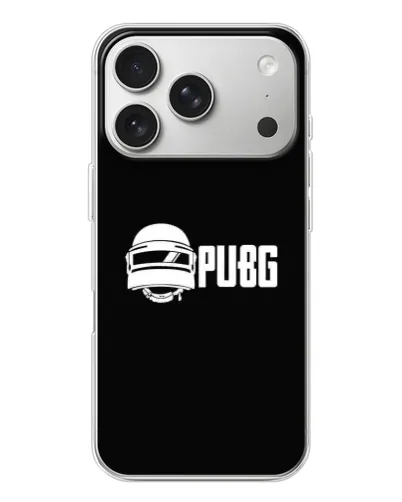 Чехол для iPhone 17 Pro с картинкой «PUBG — классический лого»
