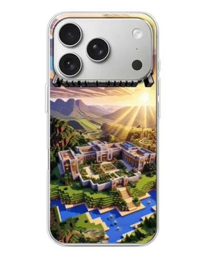 Чехол для iPhone 17 Pro с картинкой «Minecraft панорама» Чехол для iPhone 17 Pro с картинкой «Minecraft панорама»