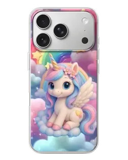Чехол для iPhone 17 Pro с картинкой «Маленький единорог»