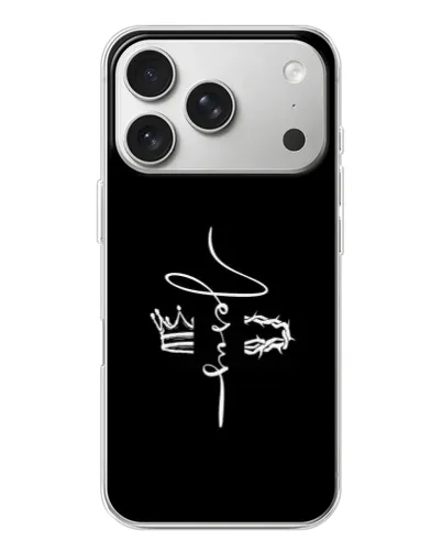 Чохол для iPhone 17 Pro з картинкою «Король Слави Jesus»