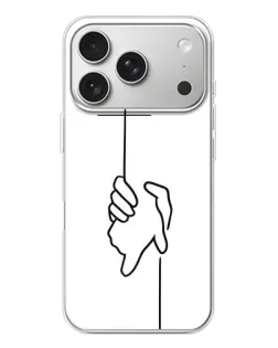 Чохол для iPhone 17 Pro з картинкою «Рука тримає» Чохол для iPhone 17 Pro з картинкою «Рука тримає»