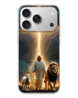 Чохол для iPhone 17 Pro з картинкою «Лев Юди та Світло» Чохол для iPhone 17 Pro з картинкою «Лев Юди та Світло»