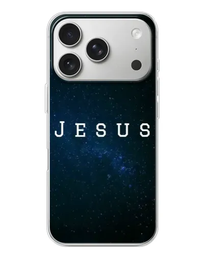 Чохол для iPhone 17 Pro з картинкою «Зоряне небо Jesus»