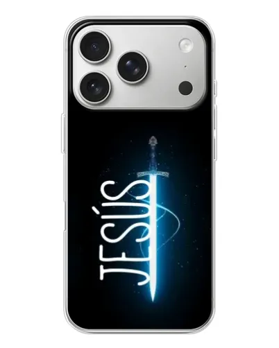 Чохол для iPhone 17 Pro з картинкою «Меч Духа Jesus»