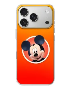 Чохол для iPhone 17 Pro з картинкою «Mickey в колі» Чохол для iPhone 17 Pro з картинкою «Mickey в колі»