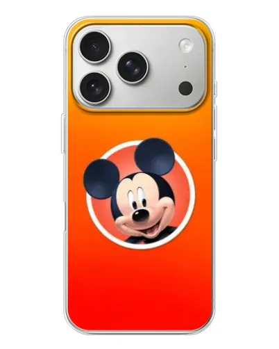 Чехол для iPhone 17 Pro с картинкой «Mickey в круге»