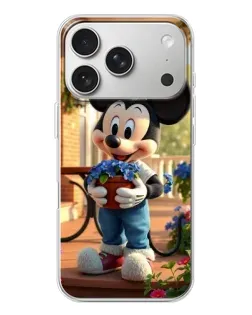 Чохол для iPhone 17 Pro з картинкою «Міккі садівник» Чохол для iPhone 17 Pro з картинкою «Міккі садівник»