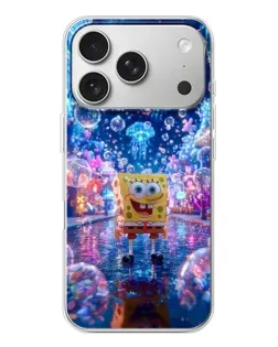 Чохол для iPhone 17 Pro з картинкою «Неоновий океан»