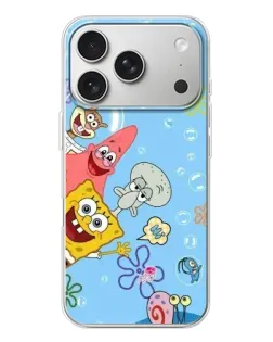 Чохол для iPhone 17 Pro з картинкою «Веселі бульбашки»