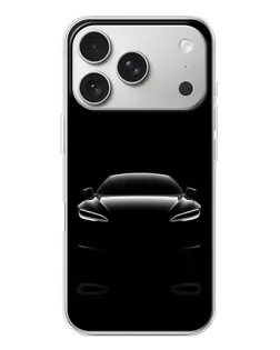 Чохол для iPhone 17 Pro з картинкою «Силует Tesla Night» Чохол для iPhone 17 Pro з картинкою «Силует Tesla Night»