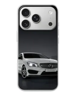 Чохол для iPhone 17 Pro з картинкою «Mercedes AMG GT Silver» Чохол для iPhone 17 Pro з картинкою «Mercedes AMG GT Silver»