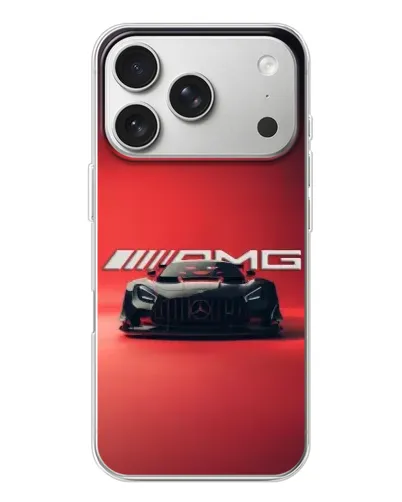 Чохол для iPhone 17 Pro з картинкою «Mercedes AMG — червона лінія» Чохол для iPhone 17 Pro з картинкою «Mercedes AMG — червона лінія»