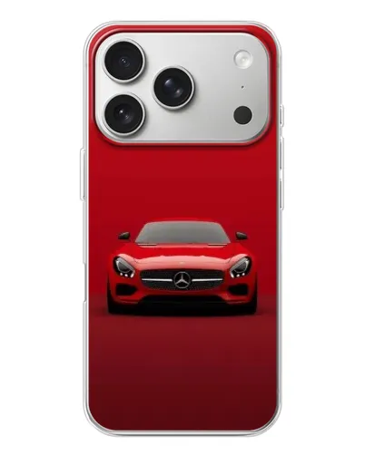 Чохол для iPhone 17 Pro з картинкою «Червоний Mercedes AMG» Чохол для iPhone 17 Pro з картинкою «Червоний Mercedes AMG»