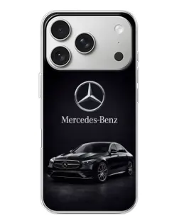 Чохол для iPhone 17 Pro з картинкою «Mercedes — решітка радіатора»