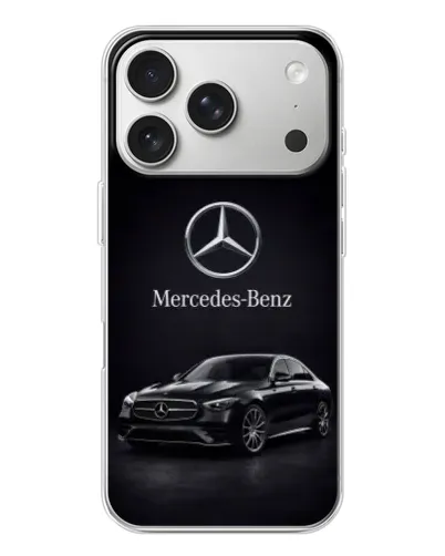 Чохол для iPhone 17 Pro з картинкою «Mercedes — решітка радіатора» Чохол для iPhone 17 Pro з картинкою «Mercedes — решітка радіатора»