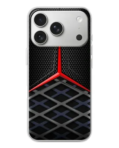 Чохол для iPhone 17 Pro з картинкою «Mercedes Carbon Grid» Чохол для iPhone 17 Pro з картинкою «Mercedes Carbon Grid»