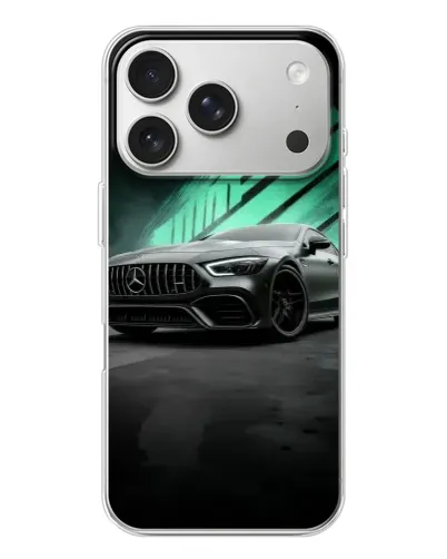 Чохол для iPhone 17 Pro з картинкою «Темний Mercedes AMG» Чохол для iPhone 17 Pro з картинкою «Темний Mercedes AMG»