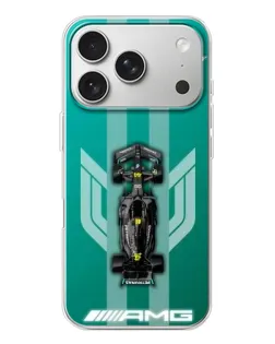 Чохол для iPhone 17 Pro з картинкою «Mercedes AMG Petronas»
