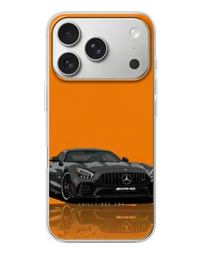 Чохол для iPhone 17 Pro з картинкою «Помаранчевий Mercedes AMG» Чохол для iPhone 17 Pro з картинкою «Помаранчевий Mercedes AMG»