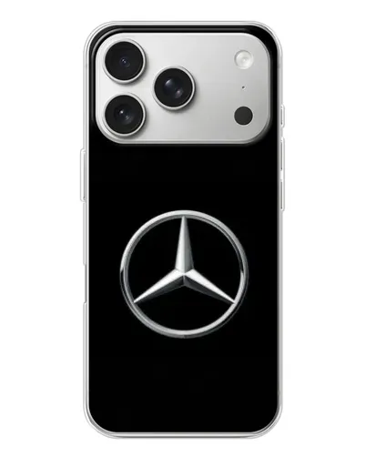 Чохол для iPhone 17 Pro з картинкою «Mercedes класичний лого» Чохол для iPhone 17 Pro з картинкою «Mercedes класичний лого»