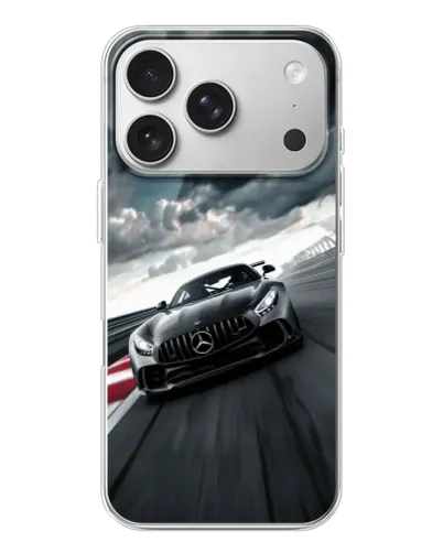 Чохол для iPhone 17 Pro з картинкою «Гоночний Mercedes AMG» Чохол для iPhone 17 Pro з картинкою «Гоночний Mercedes AMG»