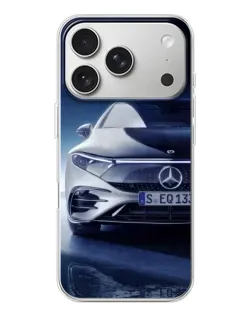 Чохол для iPhone 17 Pro з картинкою «Mercedes EQ — майбутнє»