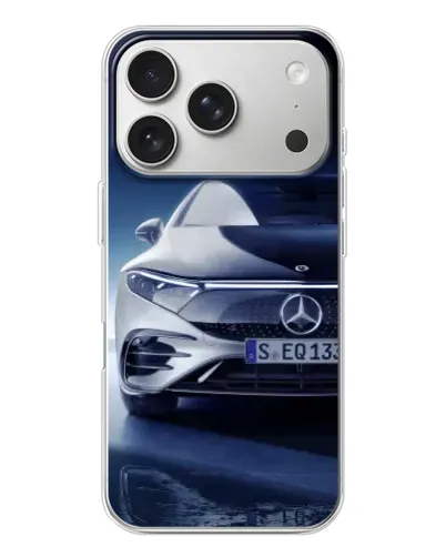 Чохол для iPhone 17 Pro з картинкою «Mercedes EQ — майбутнє» Чохол для iPhone 17 Pro з картинкою «Mercedes EQ — майбутнє»