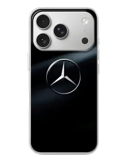 Чохол для iPhone 17 Pro з картинкою «Mercedes на металі»