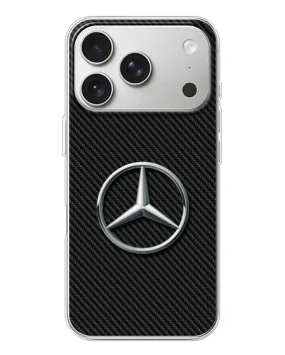 Чохол для iPhone 17 Pro з картинкою «Карбоновий Mercedes стиль» Чохол для iPhone 17 Pro з картинкою «Карбоновий Mercedes стиль»