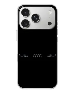 Чохол для iPhone 17 Pro з картинкою «Audi — світловий підпис» Чохол для iPhone 17 Pro з картинкою «Audi — світловий підпис»