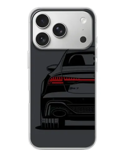 Чехол для iPhone 17 Pro с картинкой «Задняя часть Audi — арт»