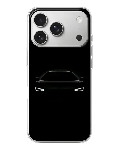 Чехол для iPhone 17 Pro с картинкой «Взгляд Audi в темноте»