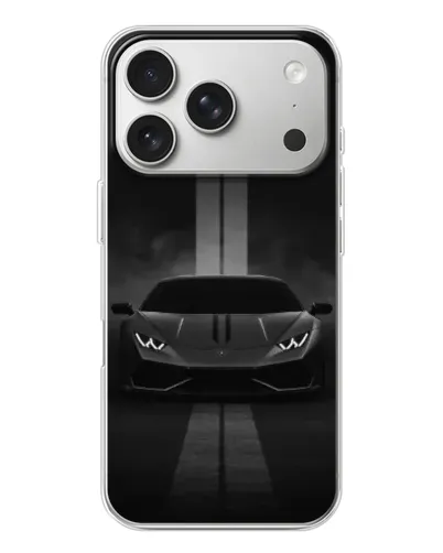 Чохол для iPhone 17 Pro з картинкою «Lamborghini симетрія доріг»