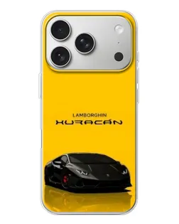 Чохол для iPhone 17 Pro з картинкою «Lamborghini Huracan чорний» Чохол для iPhone 17 Pro з картинкою «Lamborghini Huracan чорний»