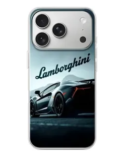 Чохол для iPhone 17 Pro з картинкою «Класичний Lamborghini надпис» Чохол для iPhone 17 Pro з картинкою «Класичний Lamborghini надпис»