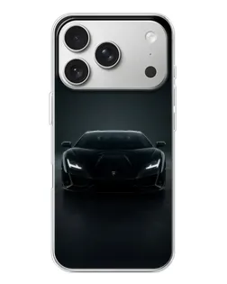 Чохол для iPhone 17 Pro з картинкою «Чорний Lamborghini Aventador» Чохол для iPhone 17 Pro з картинкою «Чорний Lamborghini Aventador»