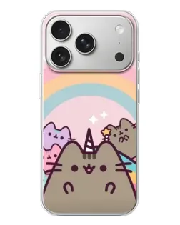 Чохол для iPhone 17 Pro з картинкою «Єдиноріг Pusheen»