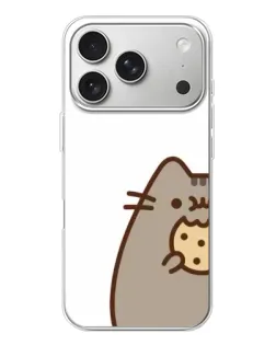Чохол для iPhone 17 Pro з картинкою «Пушин з печивом»