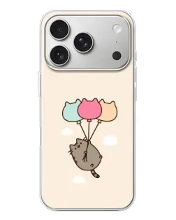 Чохол для iPhone 17 Pro з картинкою «Пушин на кульках»