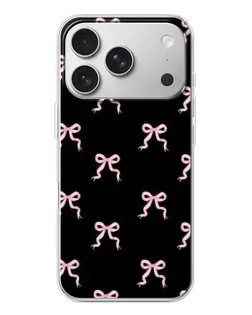 Чехол для iPhone 17 Pro с картинкой «Бант-цветок»