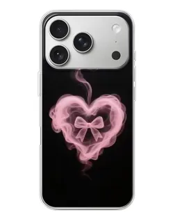 Чехол для iPhone 17 Pro с картинкой «Дымчатое сердце»