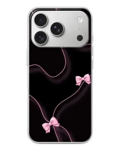 Чехол для iPhone 17 Pro с картинкой «Розовые ленты» Чехол для iPhone 17 Pro с картинкой «Розовые ленты»