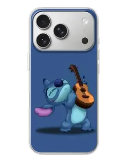 Чехол для iPhone 17 Pro с картинкой «Стич с укулеле» Чехол для iPhone 17 Pro с картинкой «Стич с укулеле»