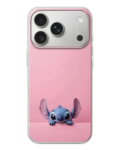 Чехол для iPhone 17 Pro с картинкой «Stitch выглядывает»