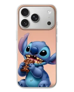 Чехол для iPhone 17 Pro с картинкой «Стич ест шоколад» Чехол для iPhone 17 Pro с картинкой «Стич ест шоколад»