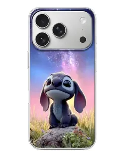 Чехол для iPhone 17 Pro с картинкой «Стич на рассвете» Чехол для iPhone 17 Pro с картинкой «Стич на рассвете»