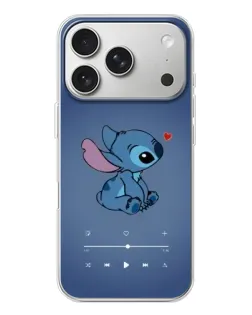 Чехол для iPhone 17 Pro с картинкой «Музыкальный Stitch» Чехол для iPhone 17 Pro с картинкой «Музыкальный Stitch»