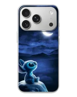 Чехол для iPhone 17 Pro с картинкой «Лунная ночь Стича» Чехол для iPhone 17 Pro с картинкой «Лунная ночь Стича»