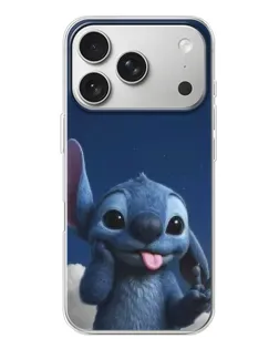 Чехол для iPhone 17 Pro с картинкой «Стич в облаках» Чехол для iPhone 17 Pro с картинкой «Стич в облаках»